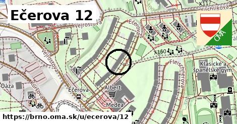 Ečerova 12, Brno