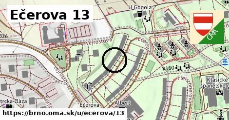 Ečerova 13, Brno