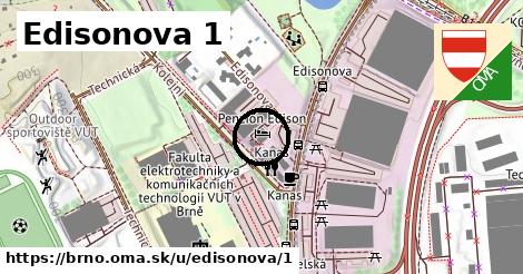 Edisonova 1, Brno