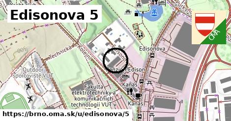 Edisonova 5, Brno