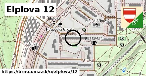 Elplova 12, Brno