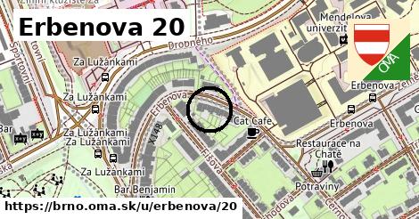 Erbenova 20, Brno