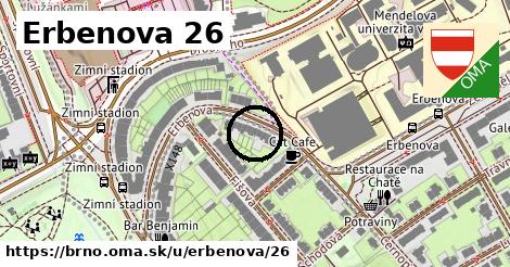 Erbenova 26, Brno
