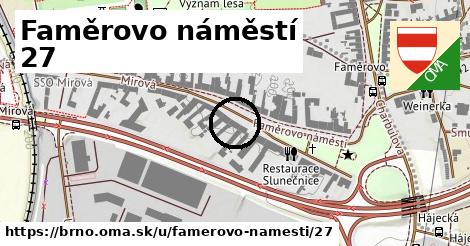 Faměrovo náměstí 27, Brno