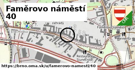 Faměrovo náměstí 40, Brno