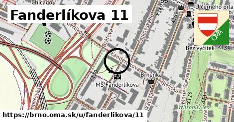 Fanderlíkova 11, Brno