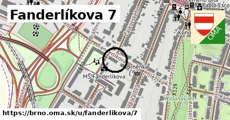 Fanderlíkova 7, Brno