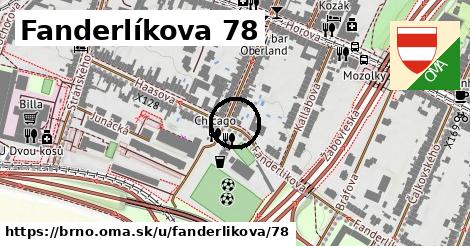 Fanderlíkova 78, Brno