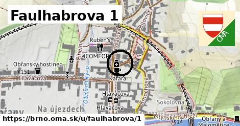 Faulhabrova 1, Brno