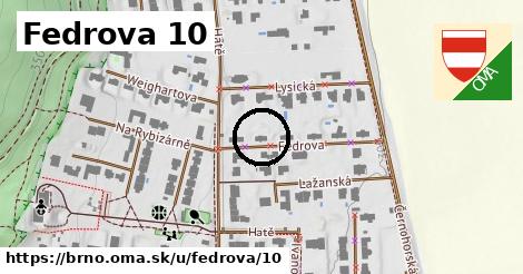 Fedrova 10, Brno