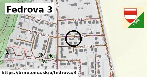 Fedrova 3, Brno