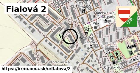 Fialová 2, Brno