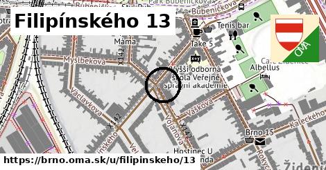 Filipínského 13, Brno