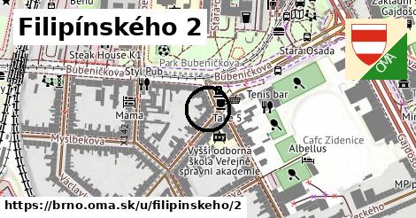 Filipínského 2, Brno