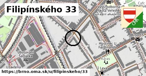 Filipínského 33, Brno