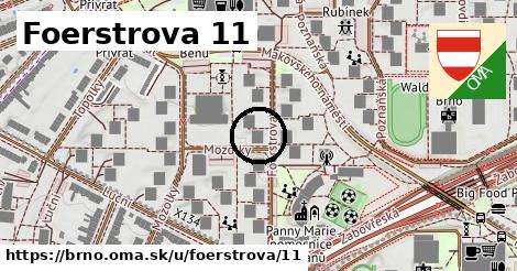 Foerstrova 11, Brno