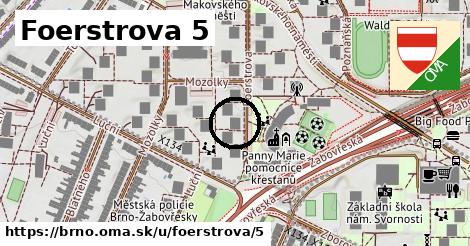 Foerstrova 5, Brno