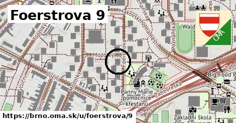 Foerstrova 9, Brno