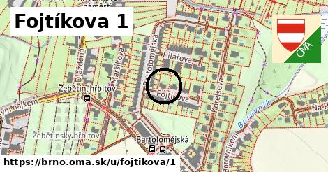 Fojtíkova 1, Brno