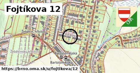 Fojtíkova 12, Brno