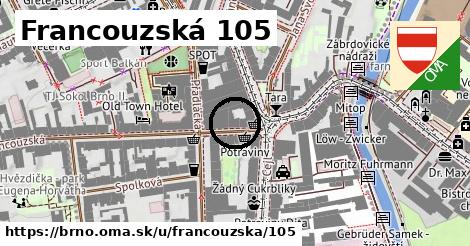 Francouzská 105, Brno