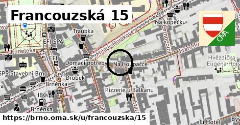 Francouzská 15, Brno