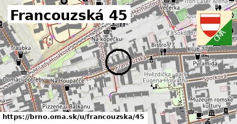 Francouzská 45, Brno