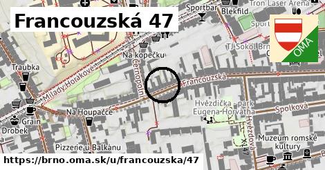 Francouzská 47, Brno