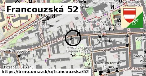 Francouzská 52, Brno