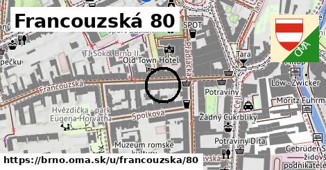 Francouzská 80, Brno