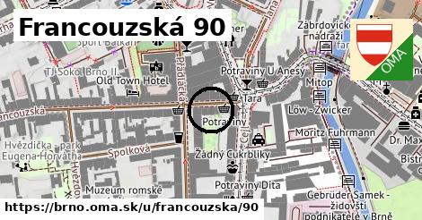 Francouzská 90, Brno
