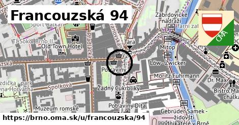 Francouzská 94, Brno