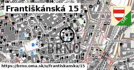 Františkánská 15, Brno