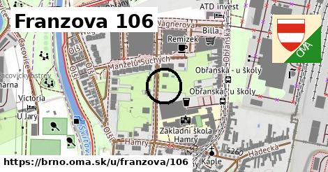 Franzova 106, Brno