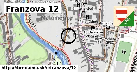 Franzova 12, Brno