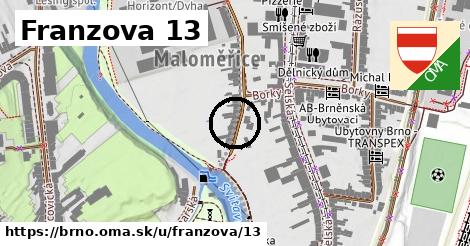 Franzova 13, Brno