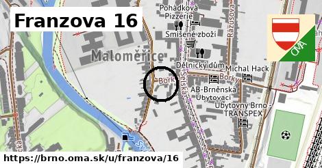 Franzova 16, Brno