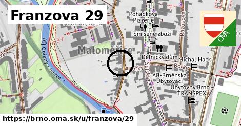 Franzova 29, Brno