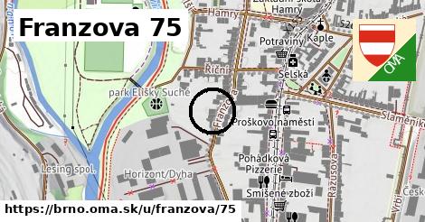 Franzova 75, Brno