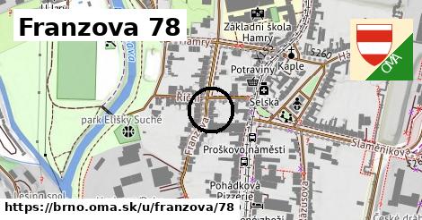 Franzova 78, Brno