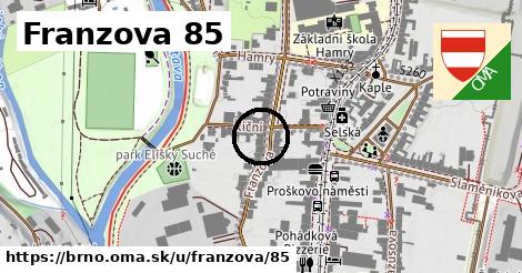 Franzova 85, Brno