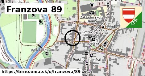 Franzova 89, Brno