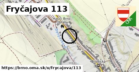 Fryčajova 113, Brno