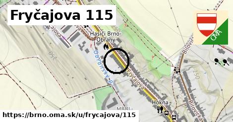 Fryčajova 115, Brno