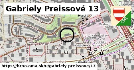 Gabriely Preissové 13, Brno