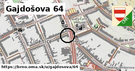 Gajdošova 64, Brno