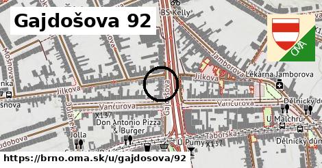 Gajdošova 92, Brno