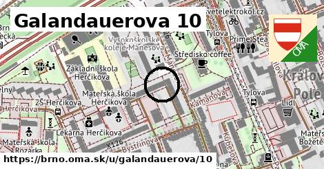 Galandauerova 10, Brno