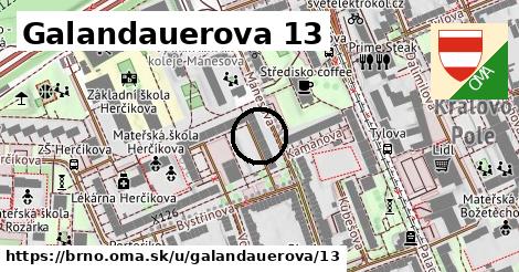 Galandauerova 13, Brno