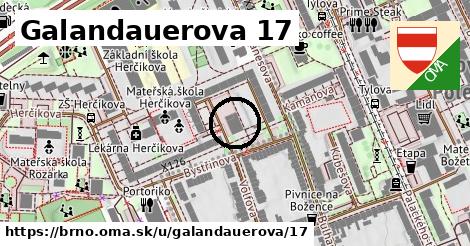 Galandauerova 17, Brno